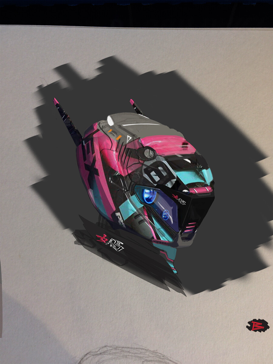 Racing helm