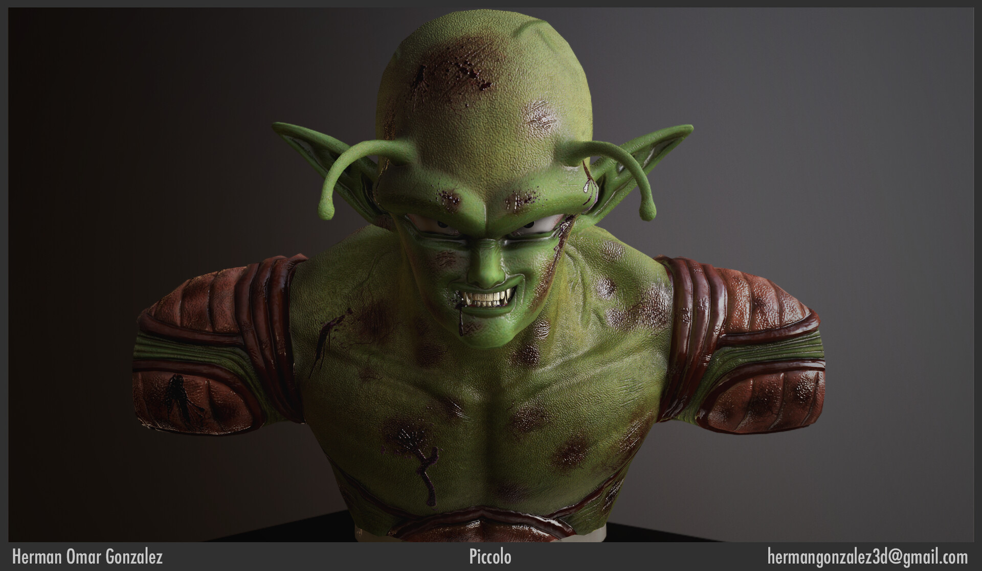 Artstation Piccolo S Sacrifice Herman Gonzalez
