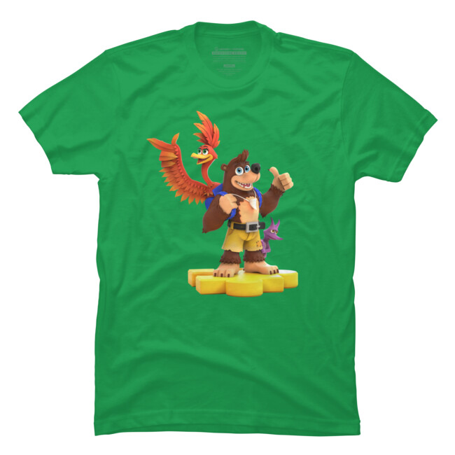 This design was even used on officially licensed T-Shirts in Rare's Fan shop!

https://www.designbyhumans.com/shop/t-shirt/men/banjo-kazooie-and-jinjo-too/1229901/