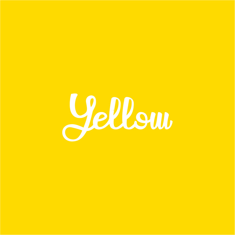 ArtStation - Yellow handlettering