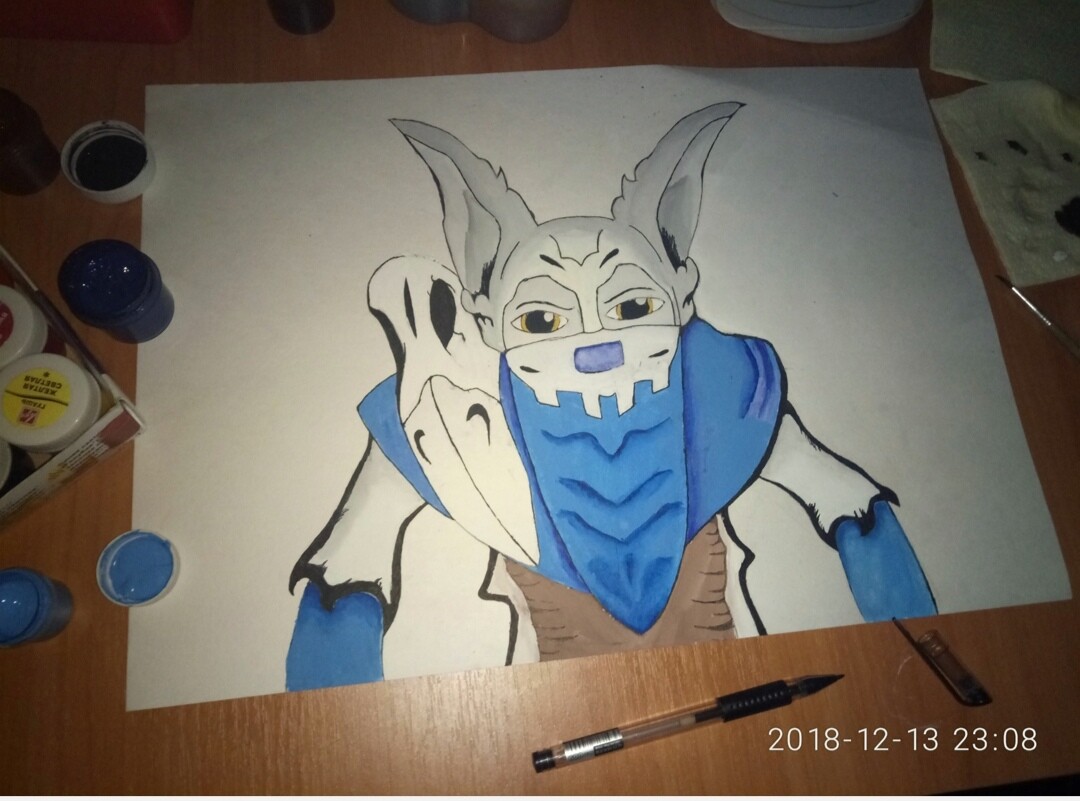 Рисунок мипо дота 2
