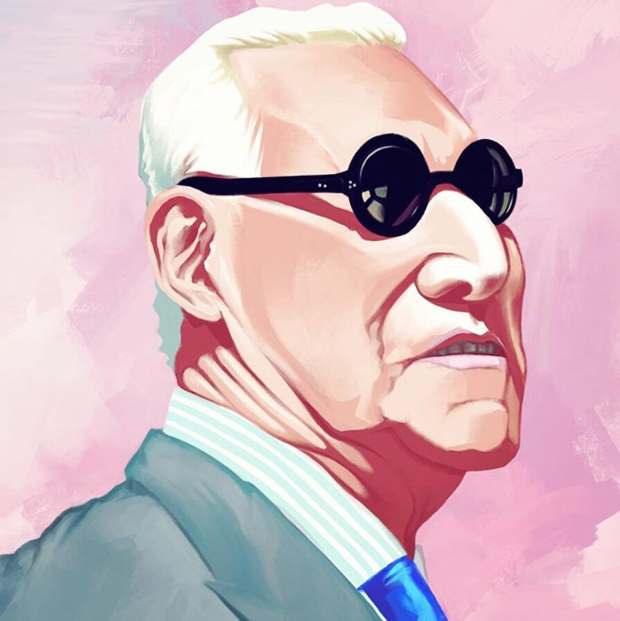 Artstation Roger Stone Caricature Brian Lee Williams