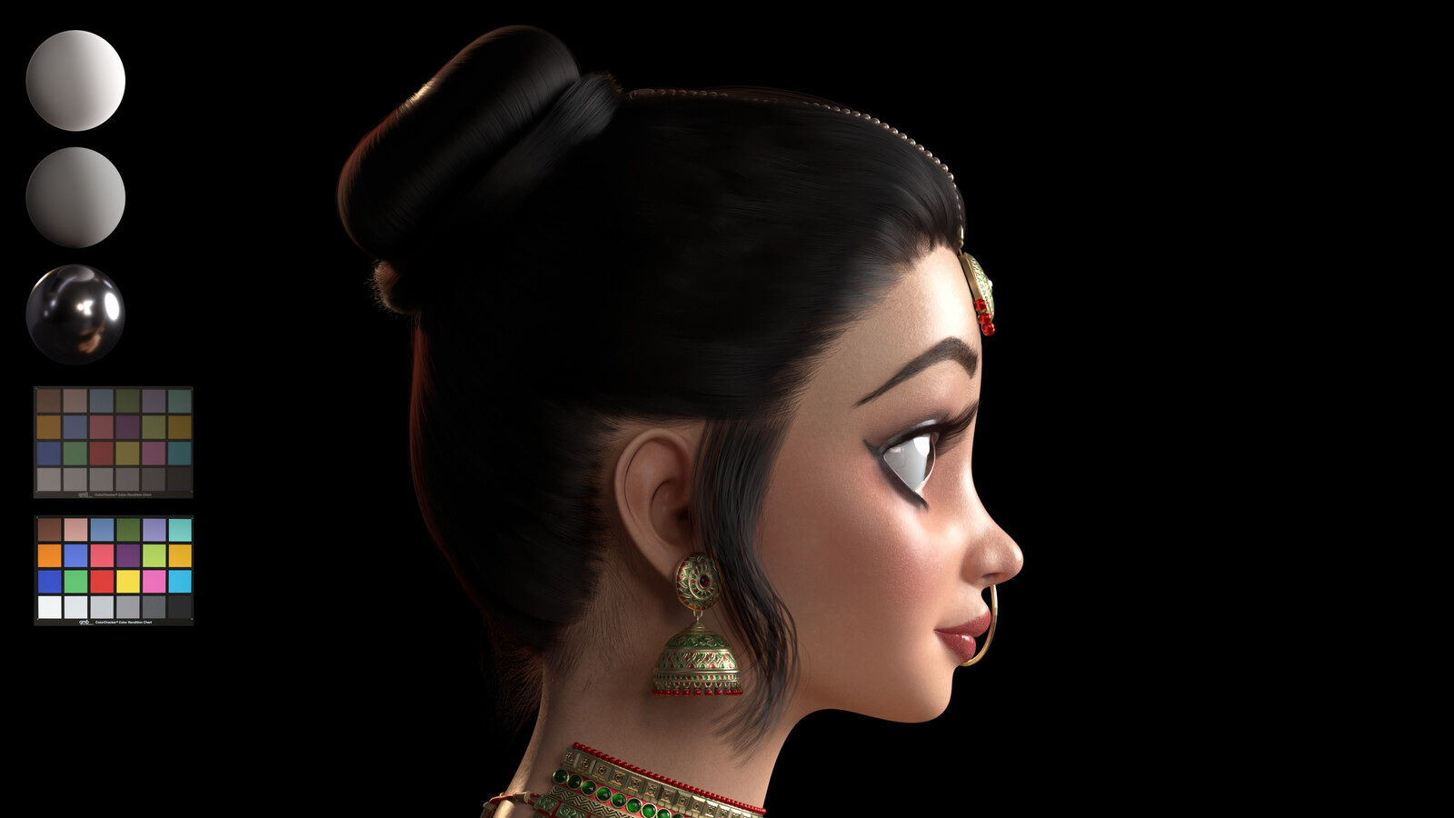 Indian princess Drawing Chibi, India, black Hair, toddler png | PNGEgg