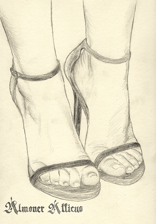 ArtStation Kiernan Shipka Heels 02