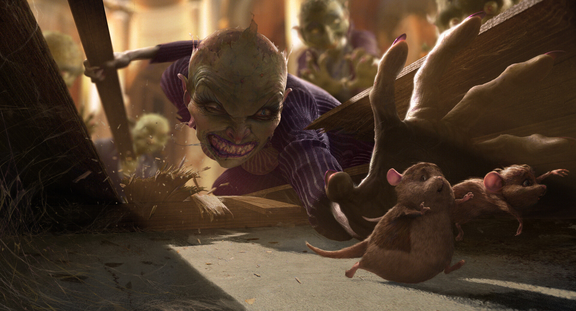 Artstation Roald Dahl S The Witches Matthew Hatton
