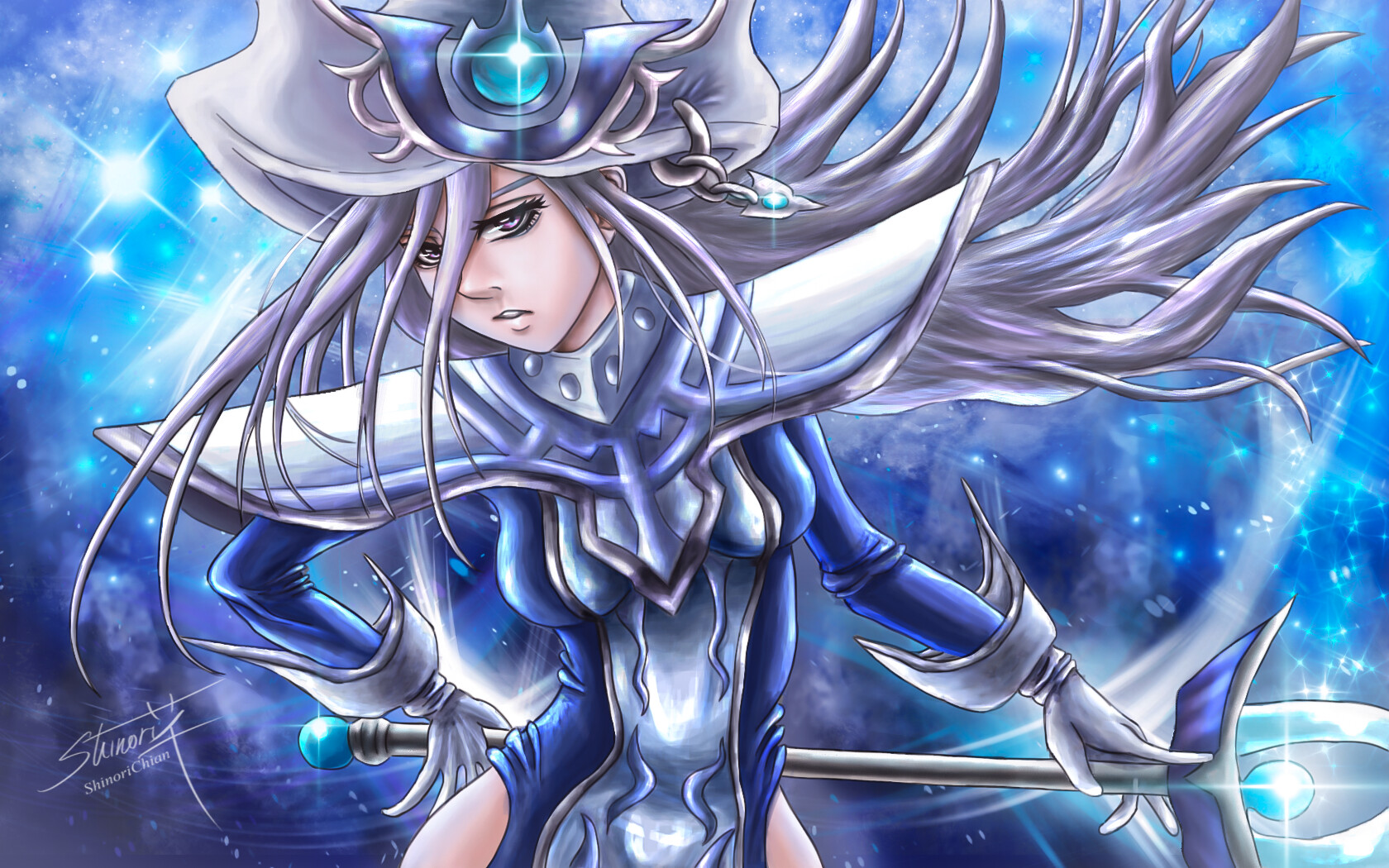 Artstation Silent Magician Jane Yap Shinoriè Silentmagician duelmonster wallpaper yugiohduelmonsters yugiohfanart wallpaper1600x900. silent magician jane yap shinoriè