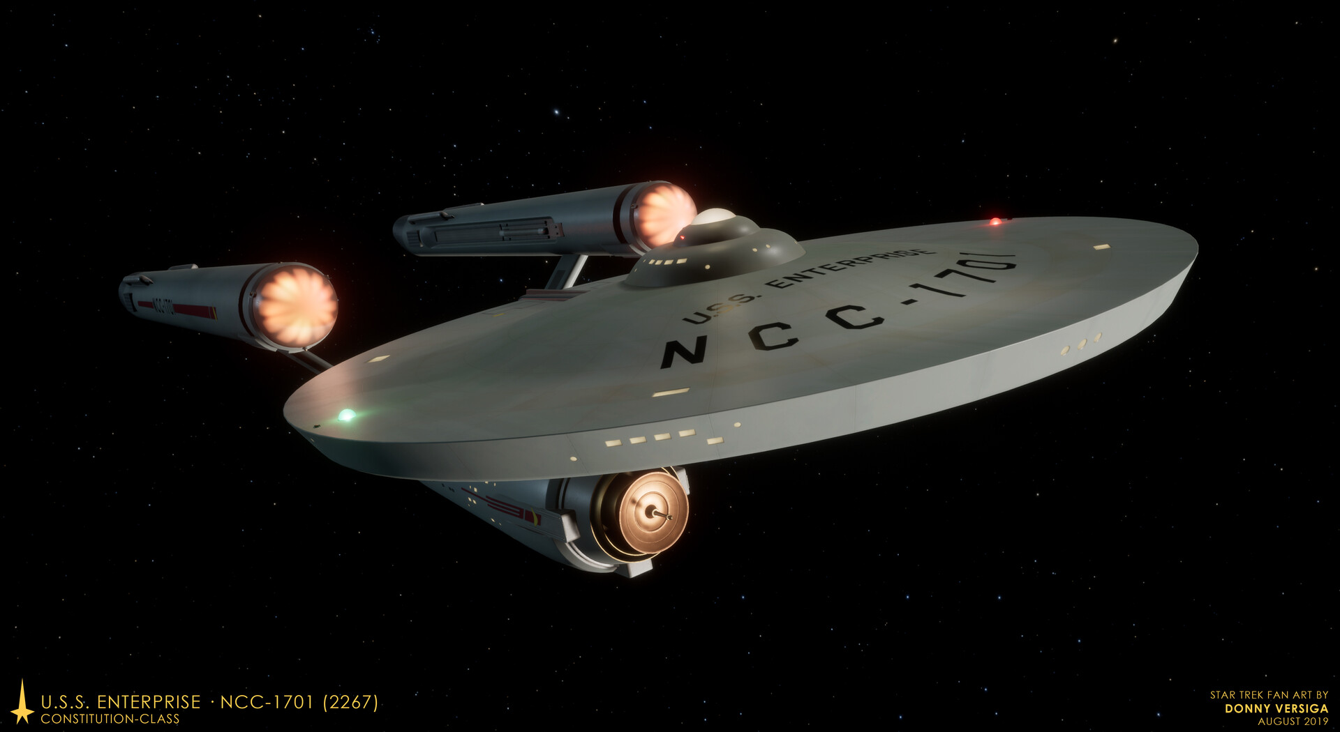 uss enterprise star trek original series