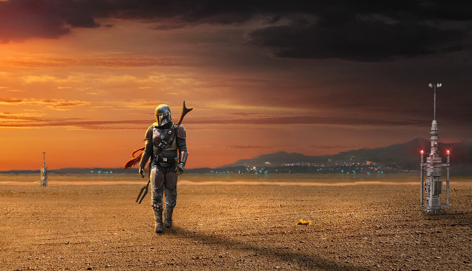 Echoart Hun The Mandalorian