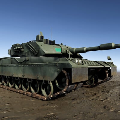 C1 Ariete Main Battle Tank (Textured)