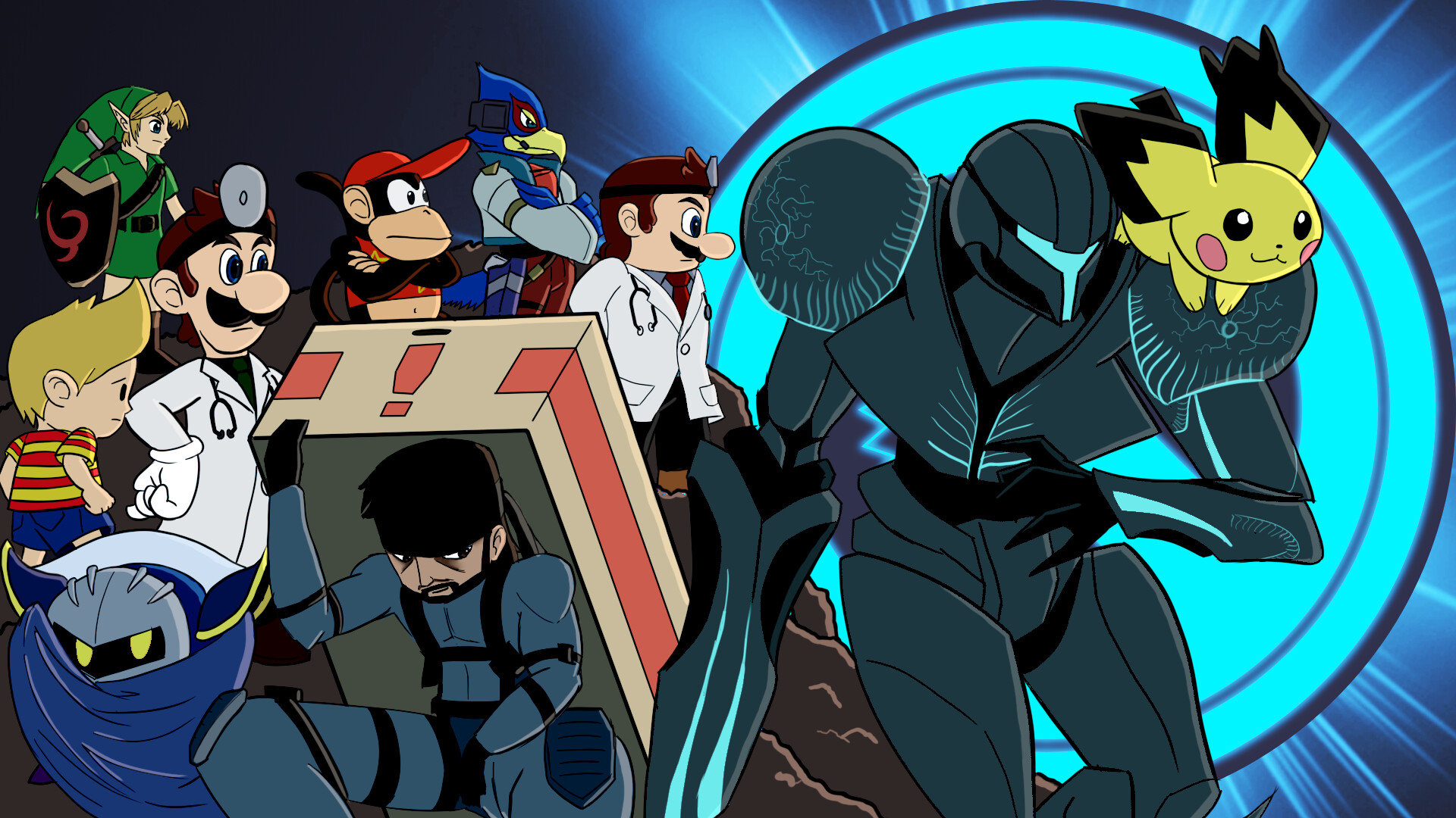 Robel Ghebrezghi Michial Super Smash Bros X Dragonball Super