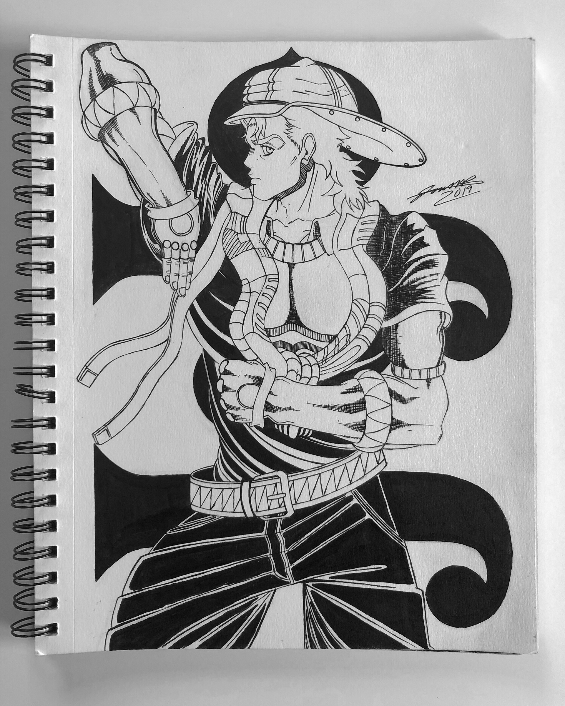 Artstation Jonathan Joestar Jose Zelaya