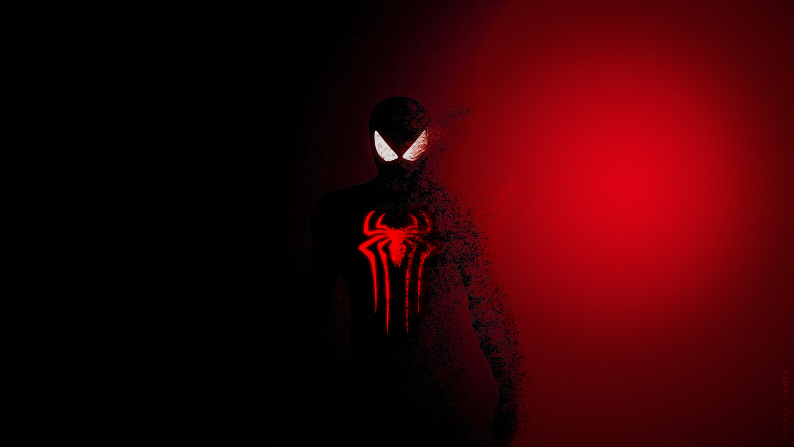 Artstation Spiderman Glow Dark Wallpapers Amanz Galzor
