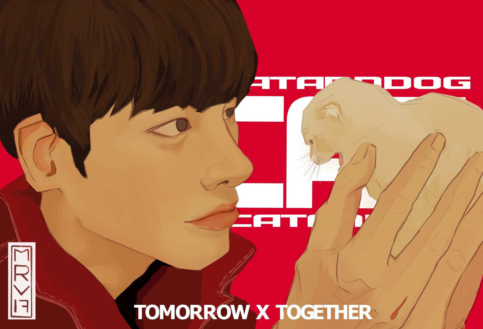 Artstation Cat And Dog Taehyun Miranda Ramos