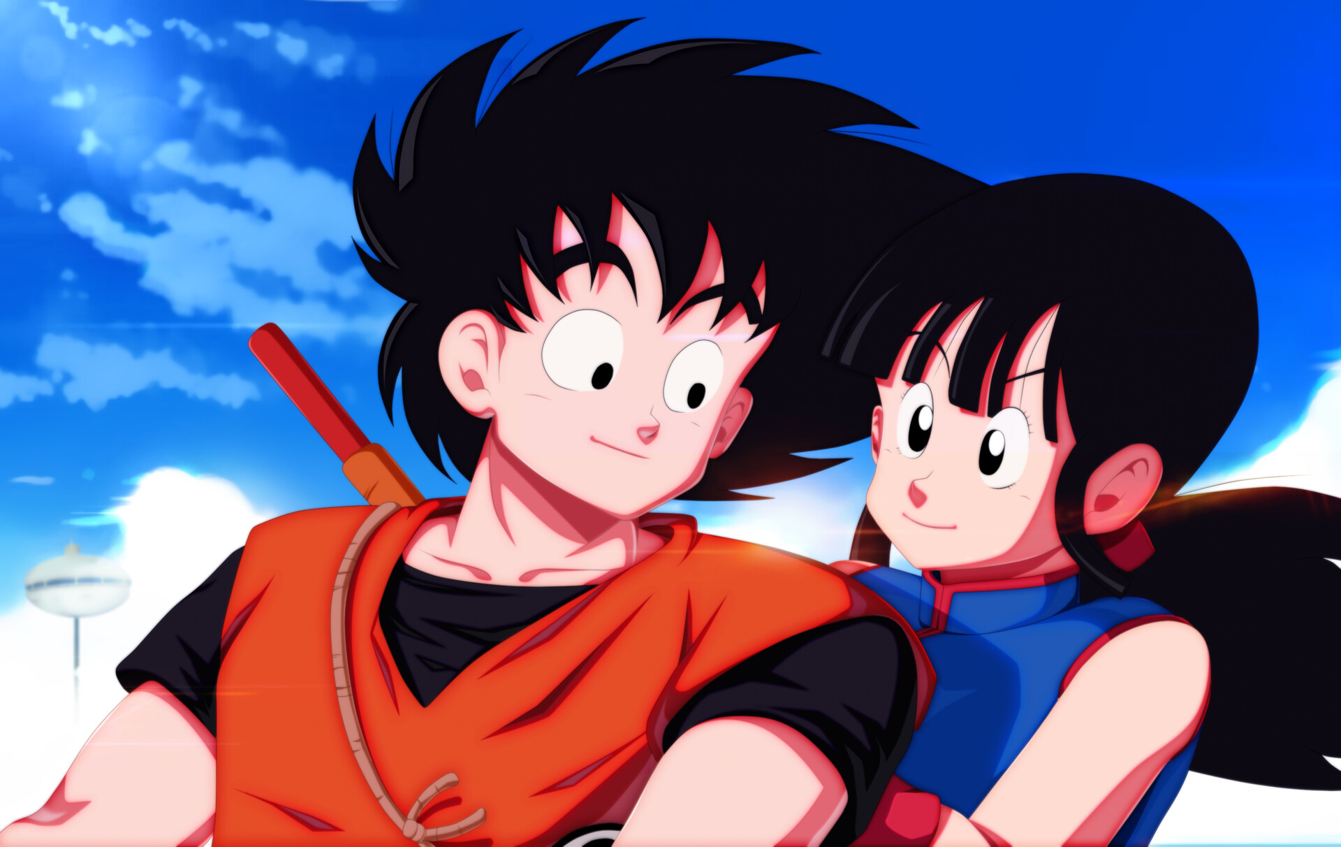 Goku and Chi-Chi, Luis Díaz 童顔.