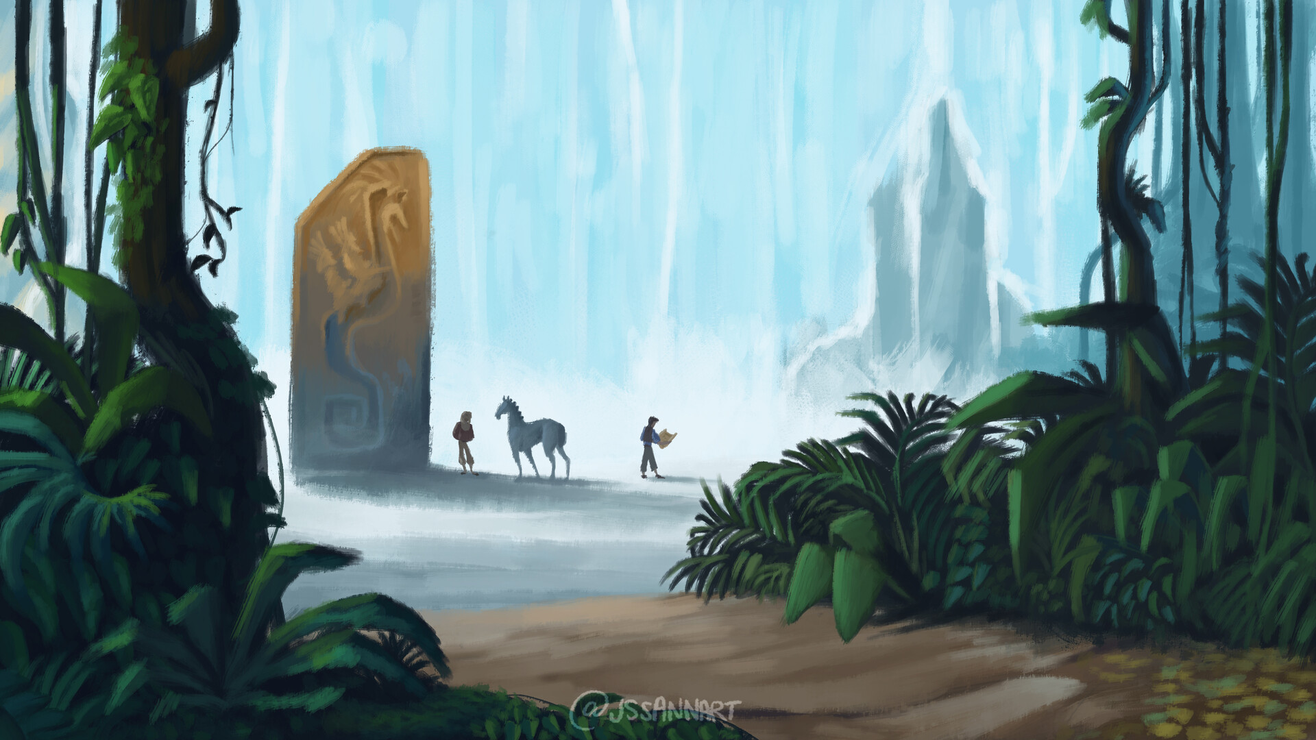 Jssanna Holmes The Road To El Dorado Concept Art
