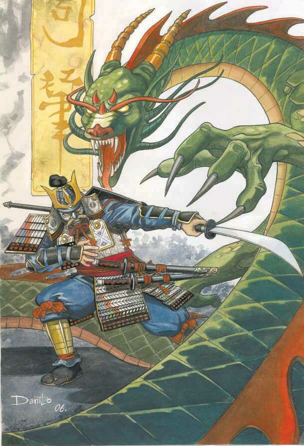 Samurai vr dragon
Dragons Artbook, Spootnik Studios.