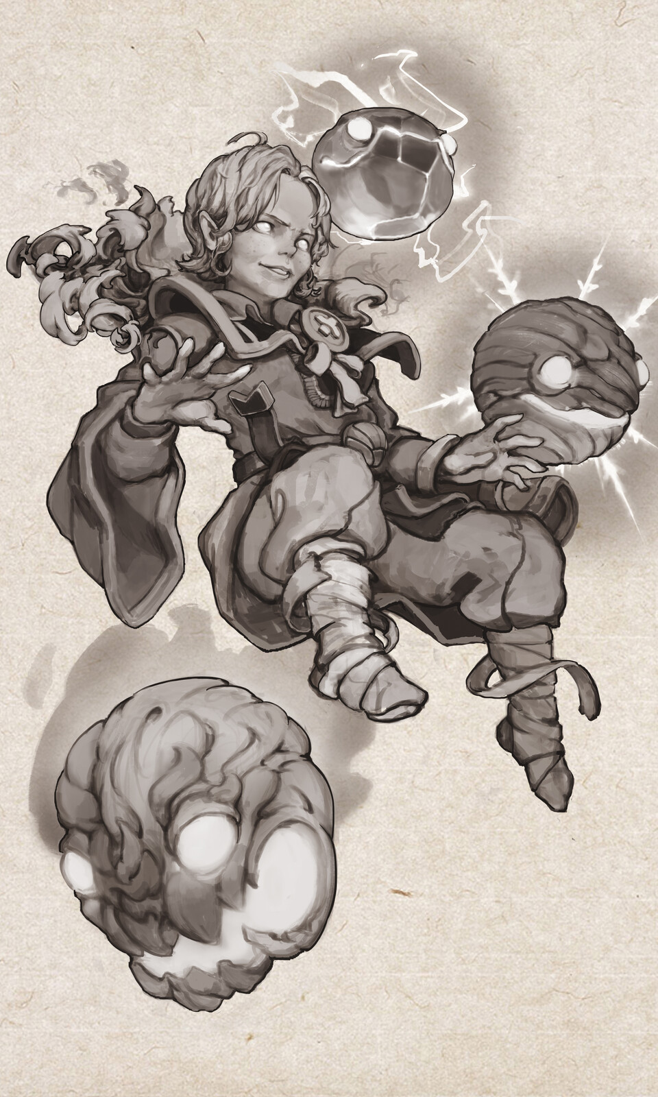 Artstation Dota2 Invoker Persona Rinew Hwang