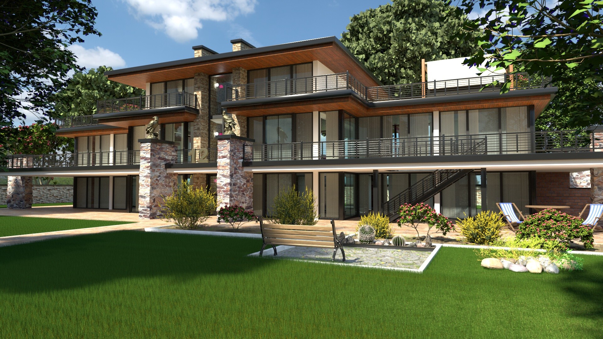 Artstation A Advertising Film For A Villa In Berlin Intended For