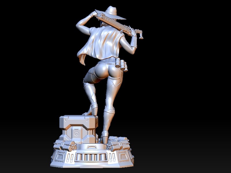 Marcelo Vieira Sexy Ashe from Overwatch videogame