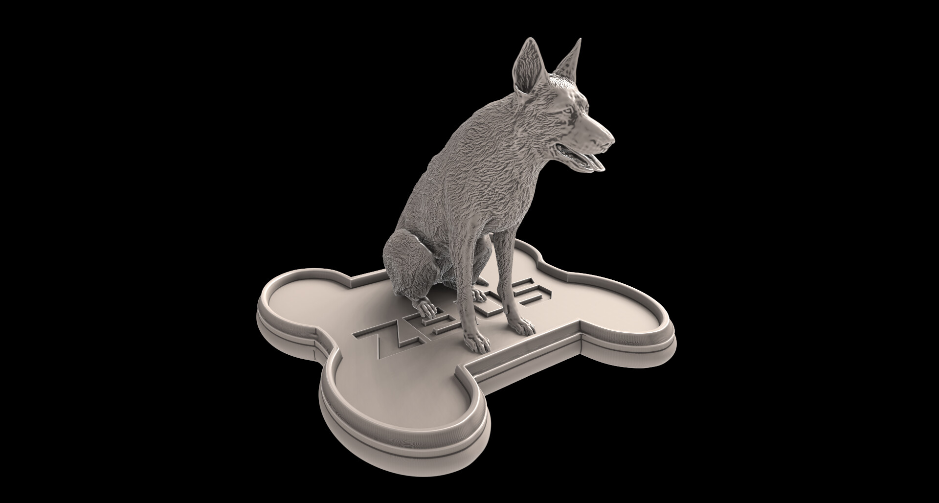 ArtStation - Zeus 3D print