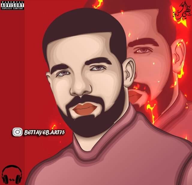 adda bettayeb drake vector art