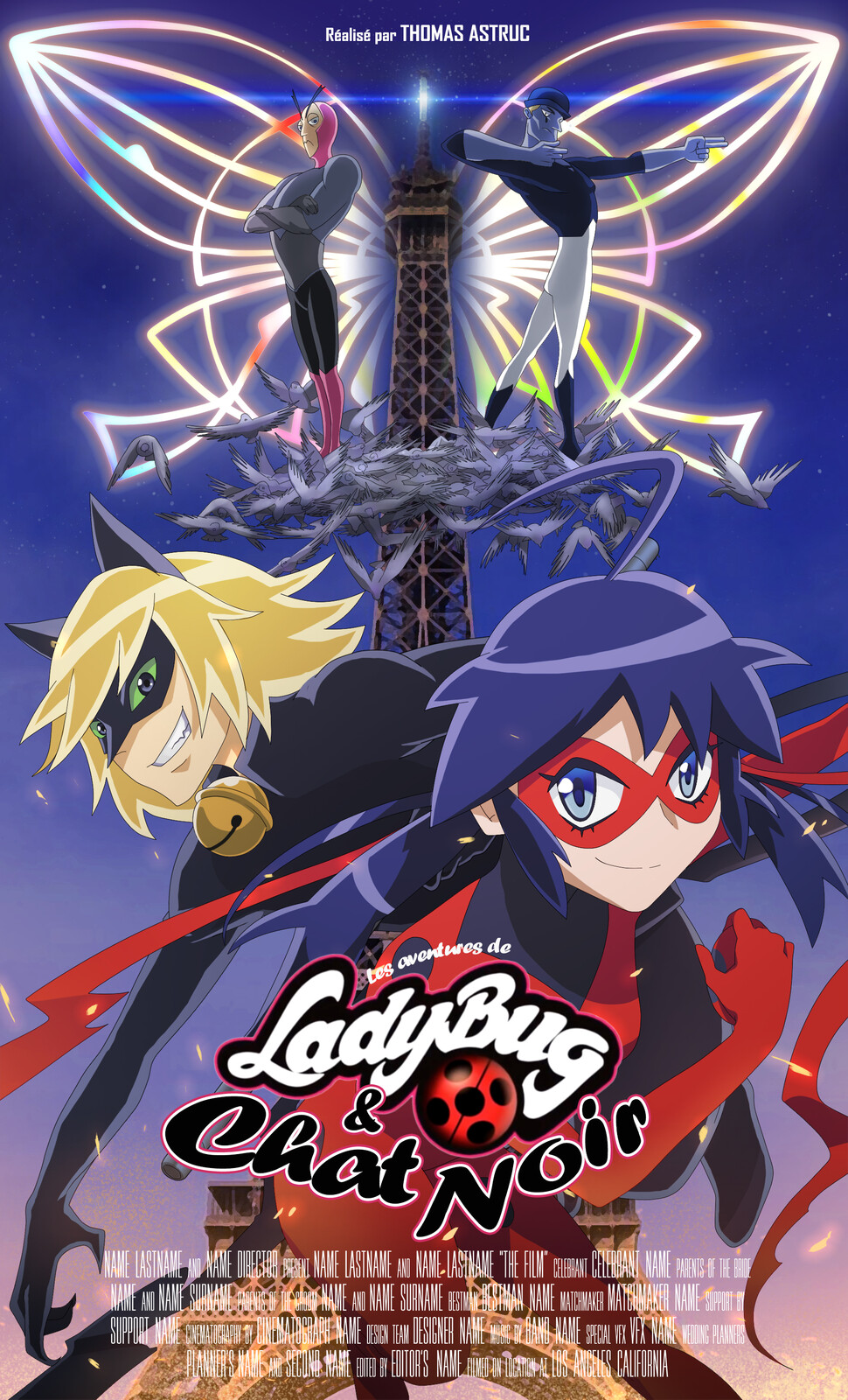 Marina TSUZUKI Miraculous Ladybug Anime movie poster