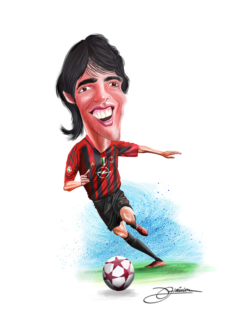 Flávio Ribeiro Kaká World's best soccer player 2007