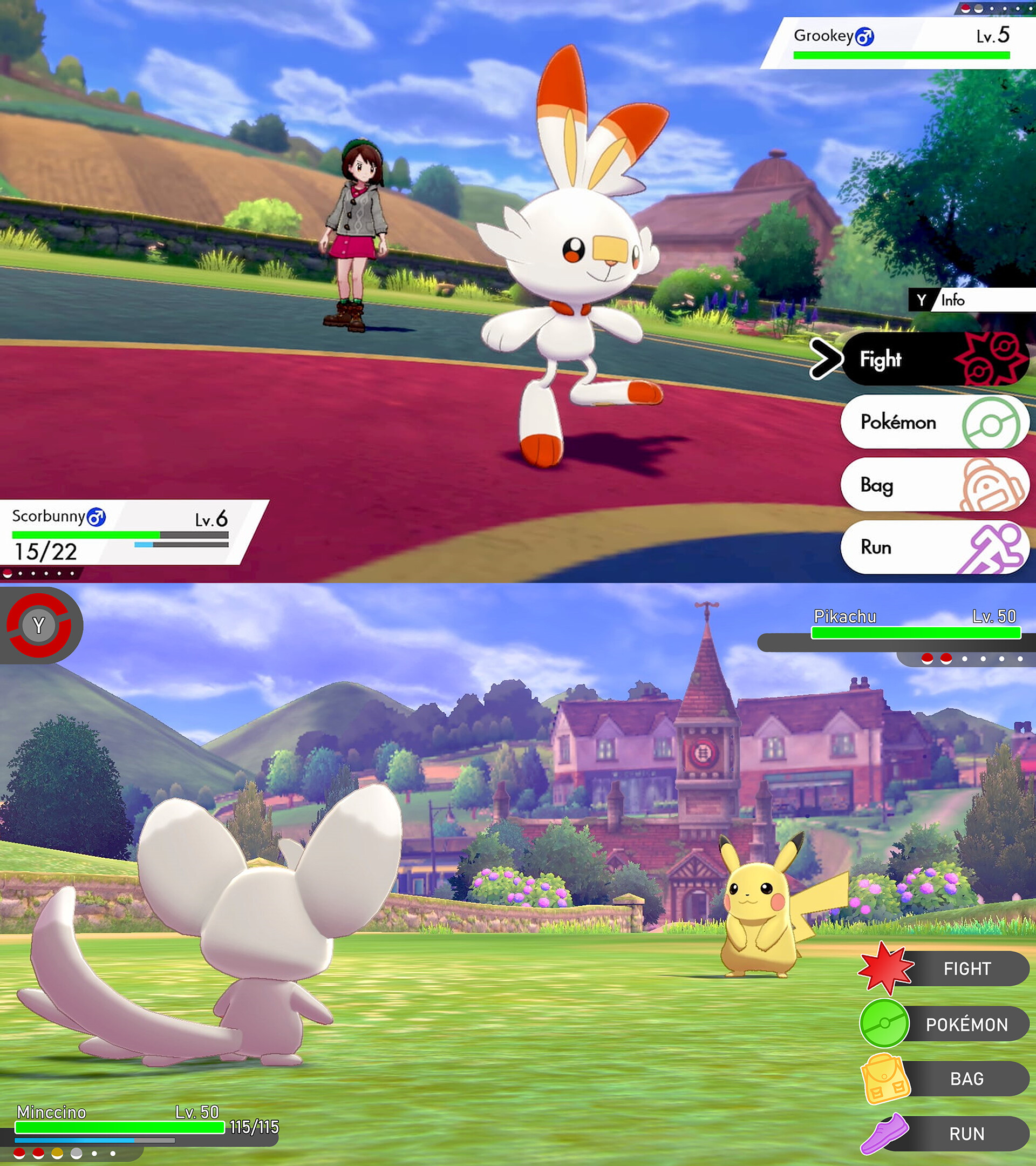 Thomas van Horssen - My Take on the Pokemon Sword and Shield Battle UI