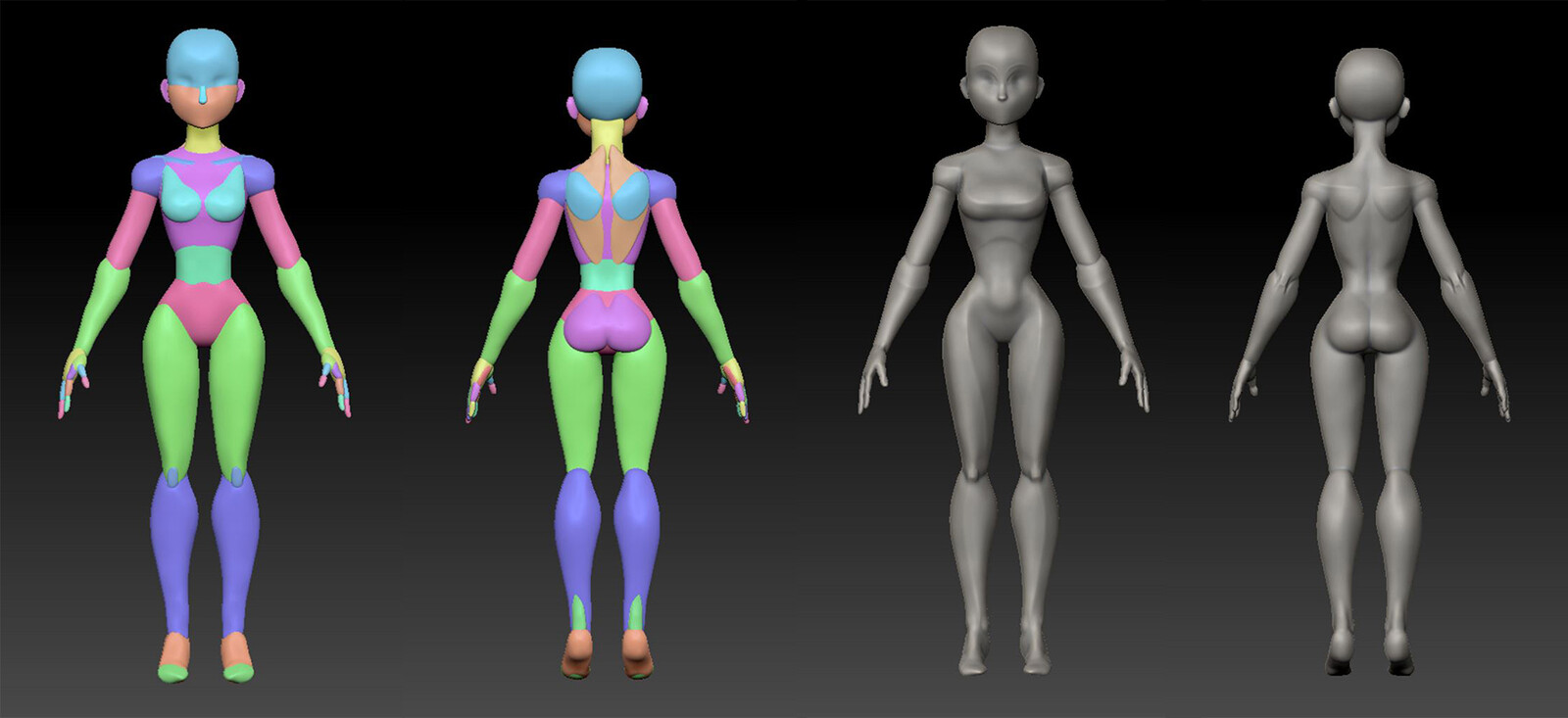 Block-out and detailing