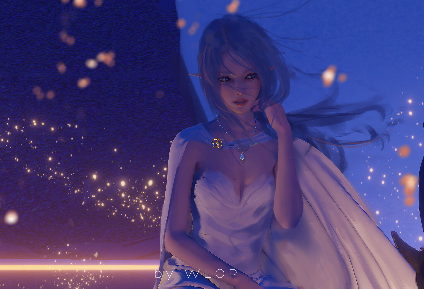 Artstation Project Waterlight Wlop It will be the rewards for my september & october supporters. artstation project waterlight wlop