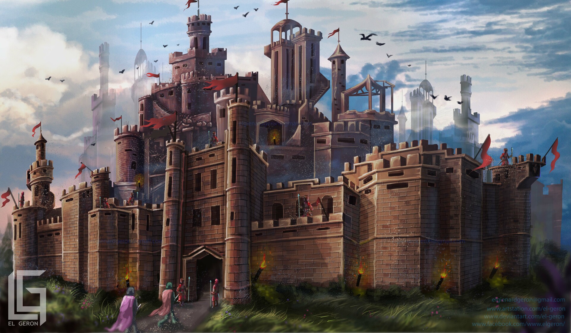 Artstation Medieval Castle