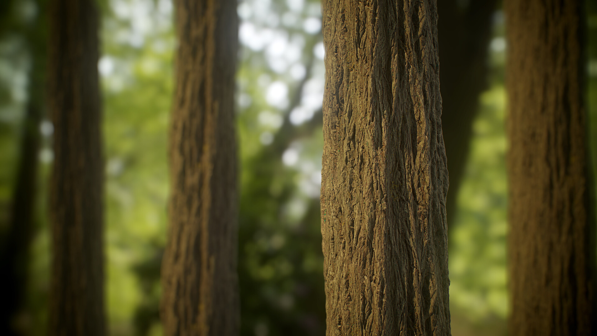 Artstation Tree Bark Material Generator Substance Designer