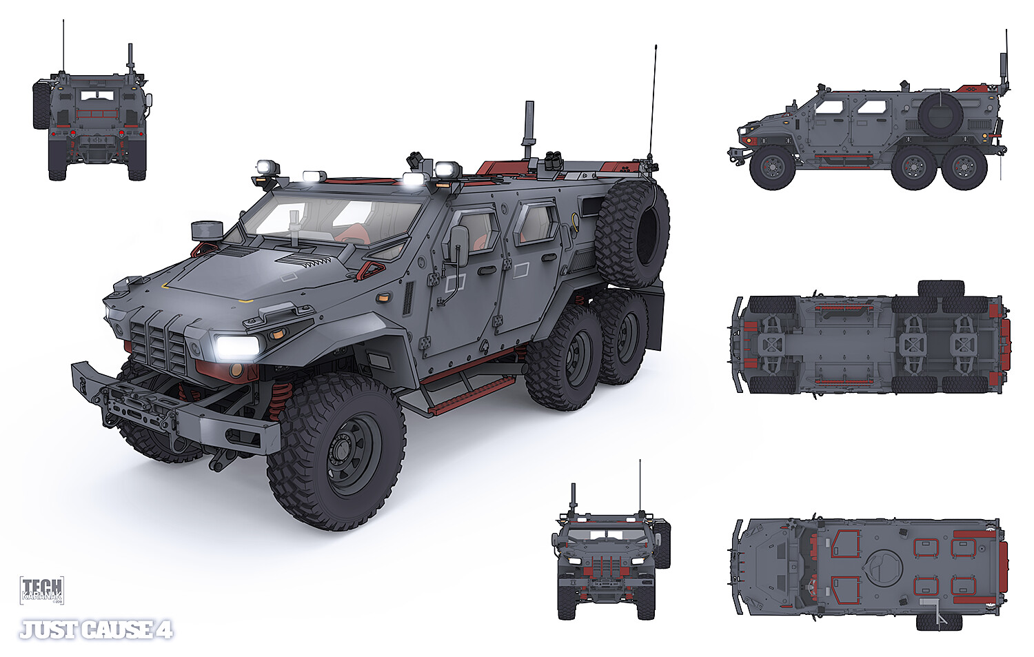 Alexey Pyatov Just Cause 4 Vehicle Concepts