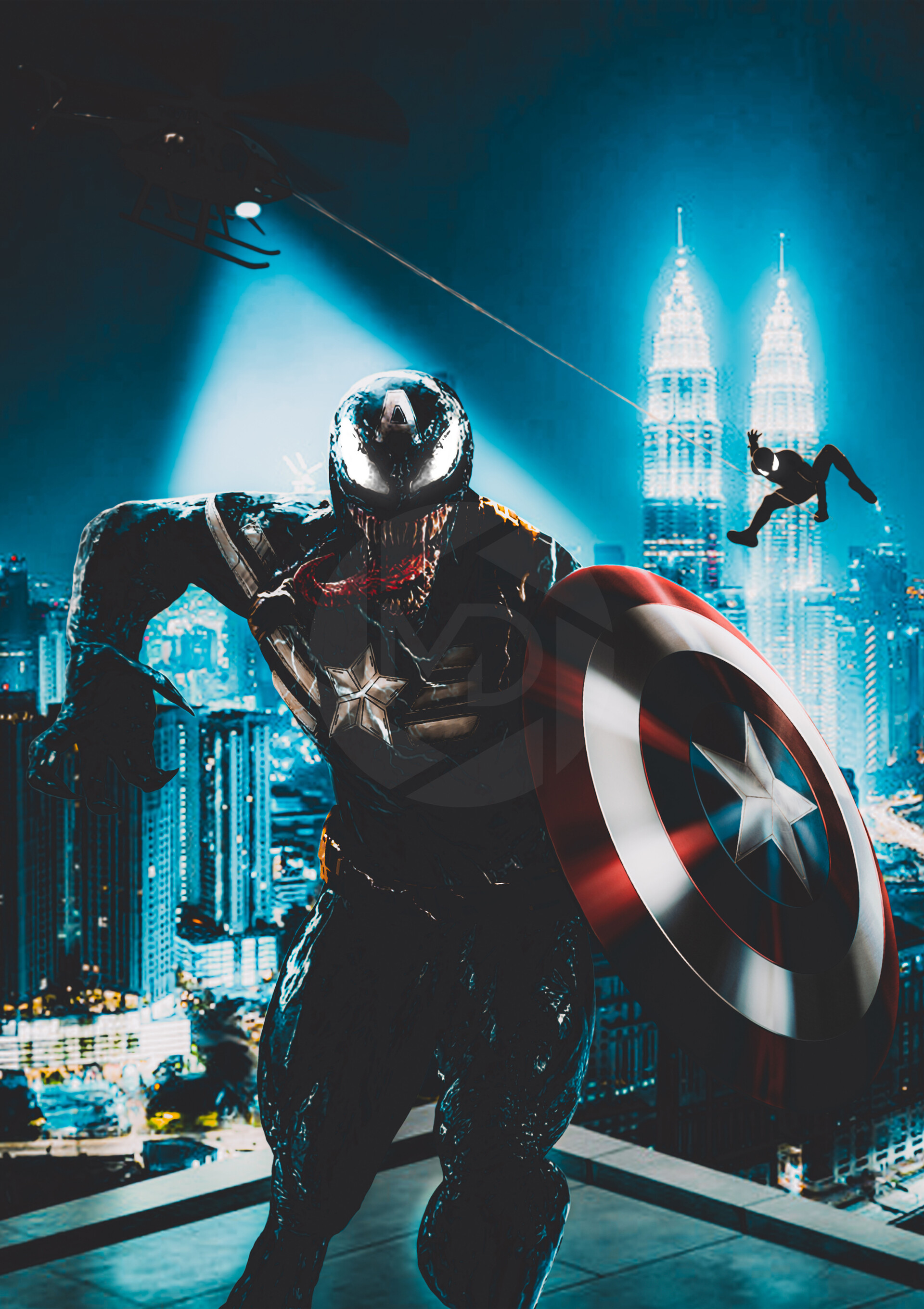 venomized captain marvel
