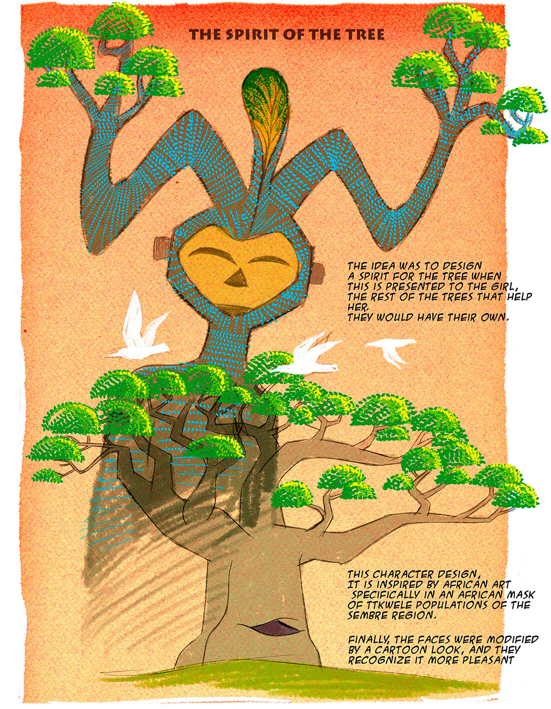 David Belmonte Character Design Sira And The Black Bird