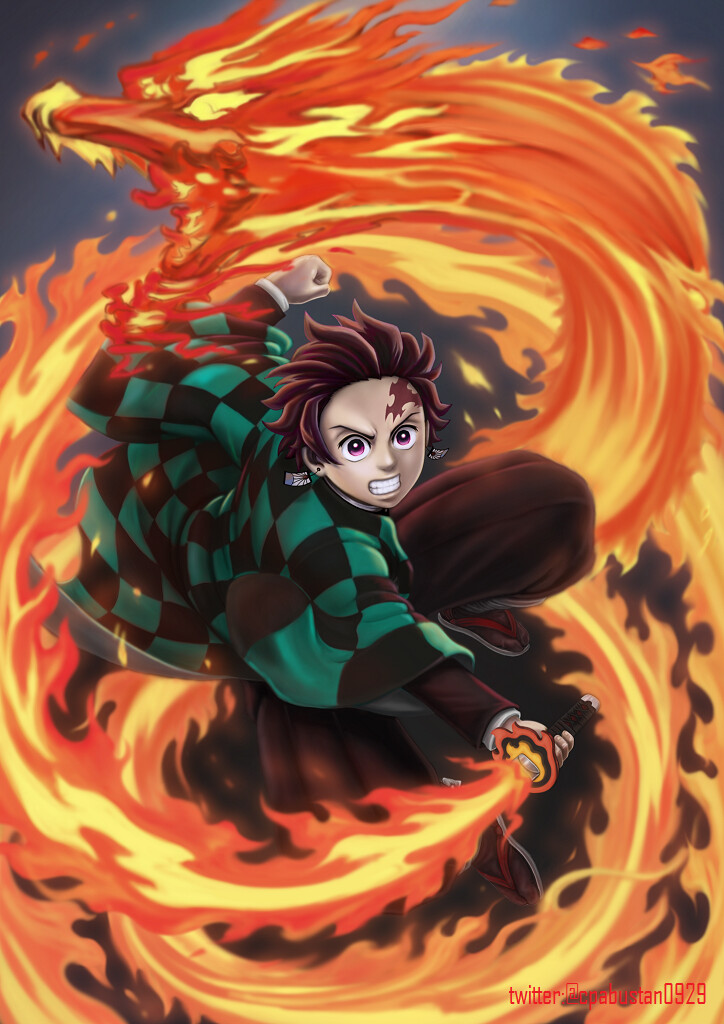 Artstation Kamado Tanjiro Kimetsu No Yaiba Christian Pabustan Artstation Kamado Tanjiro Kimetsu No Yaiba Christian Pabustan
