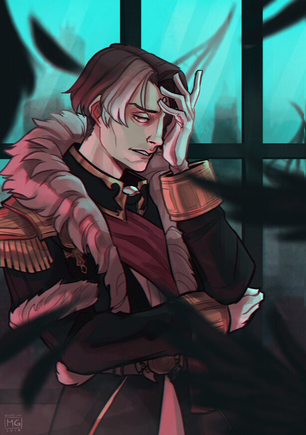 Britanny T S Ffxiv Fanart Emet Selch W Process Gif