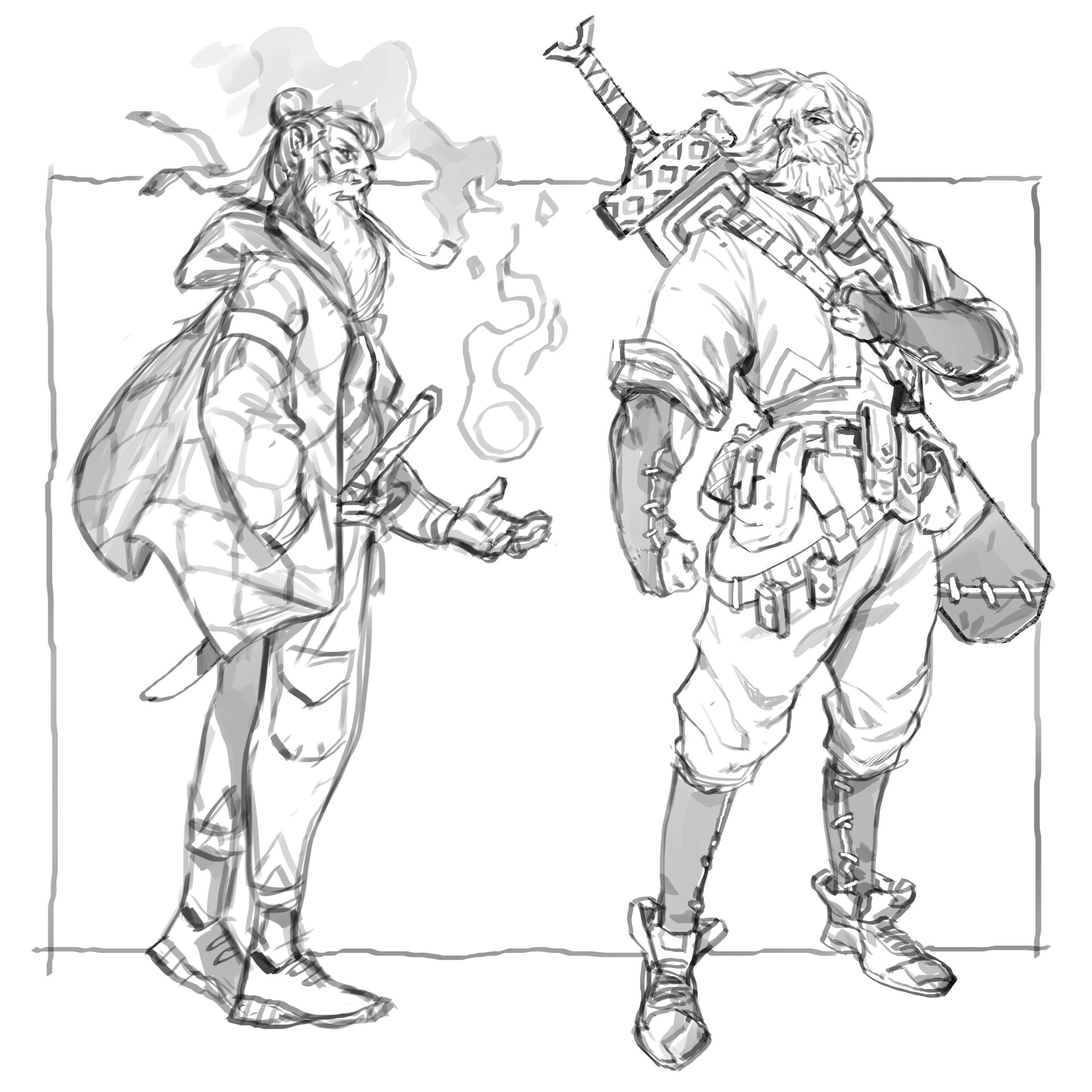 ArtStation - Merlin / Arthur