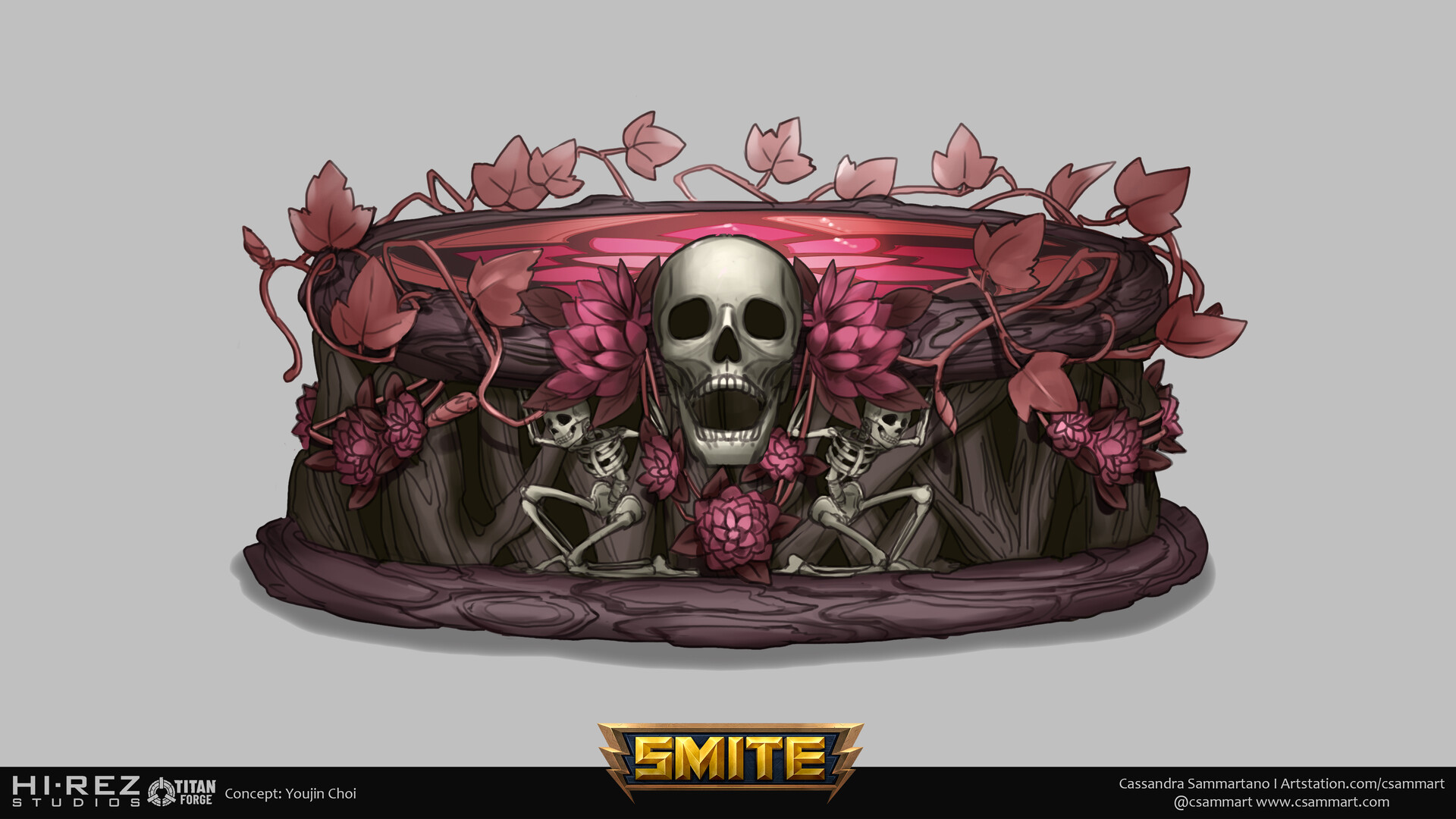 Cassandra Sammartano SMITE Persephone Pedestal