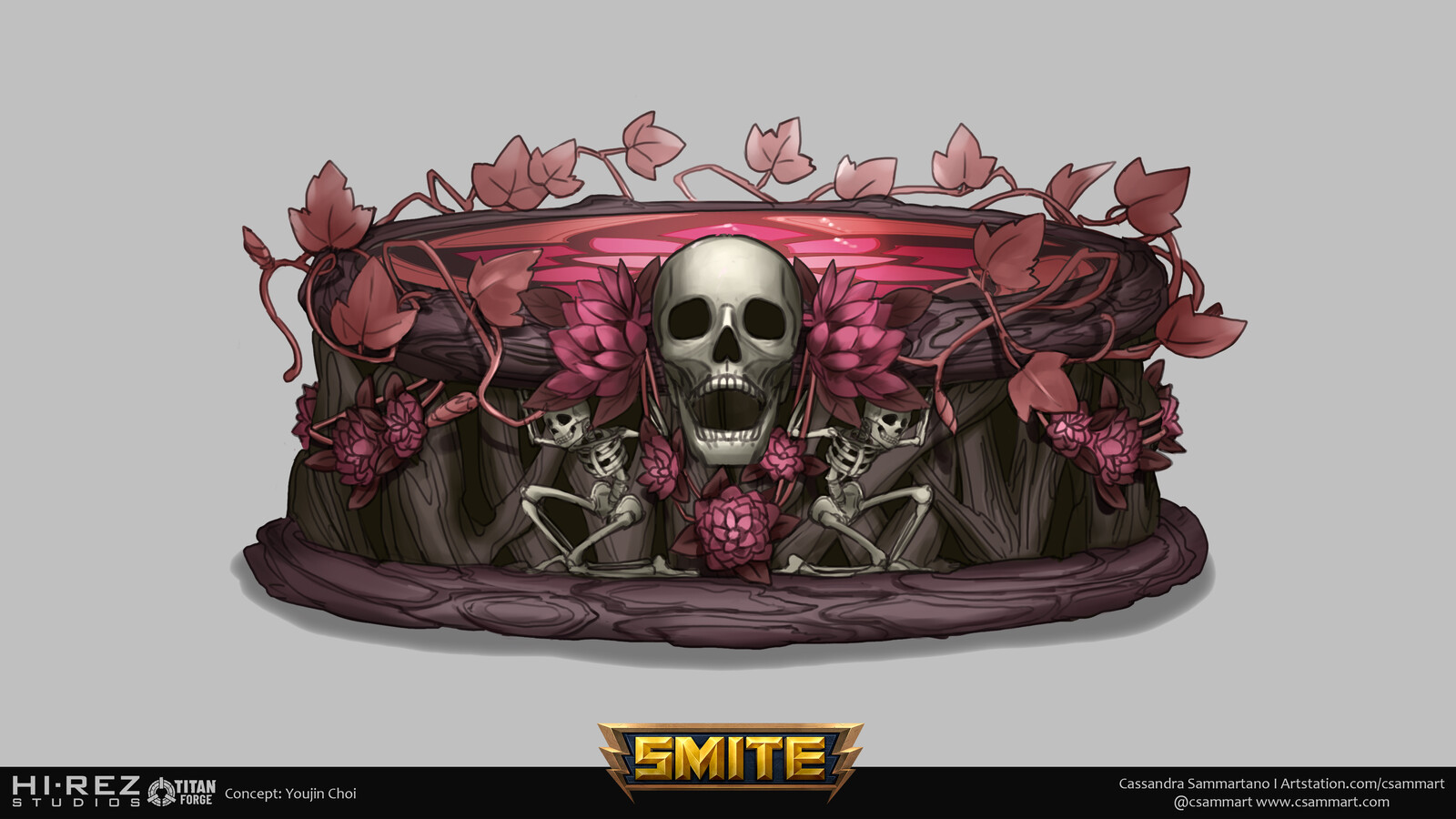 Cassandra Sammartano SMITE Persephone Pedestal