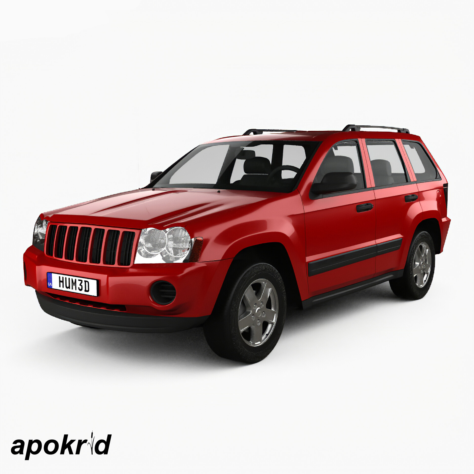 Jeep Grand Cherokee 3d model