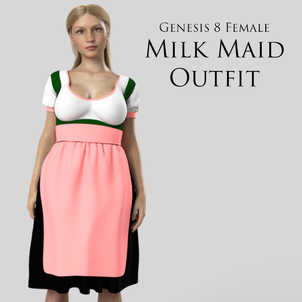 Adam Thwaites - G8F Milk Maid Outfit