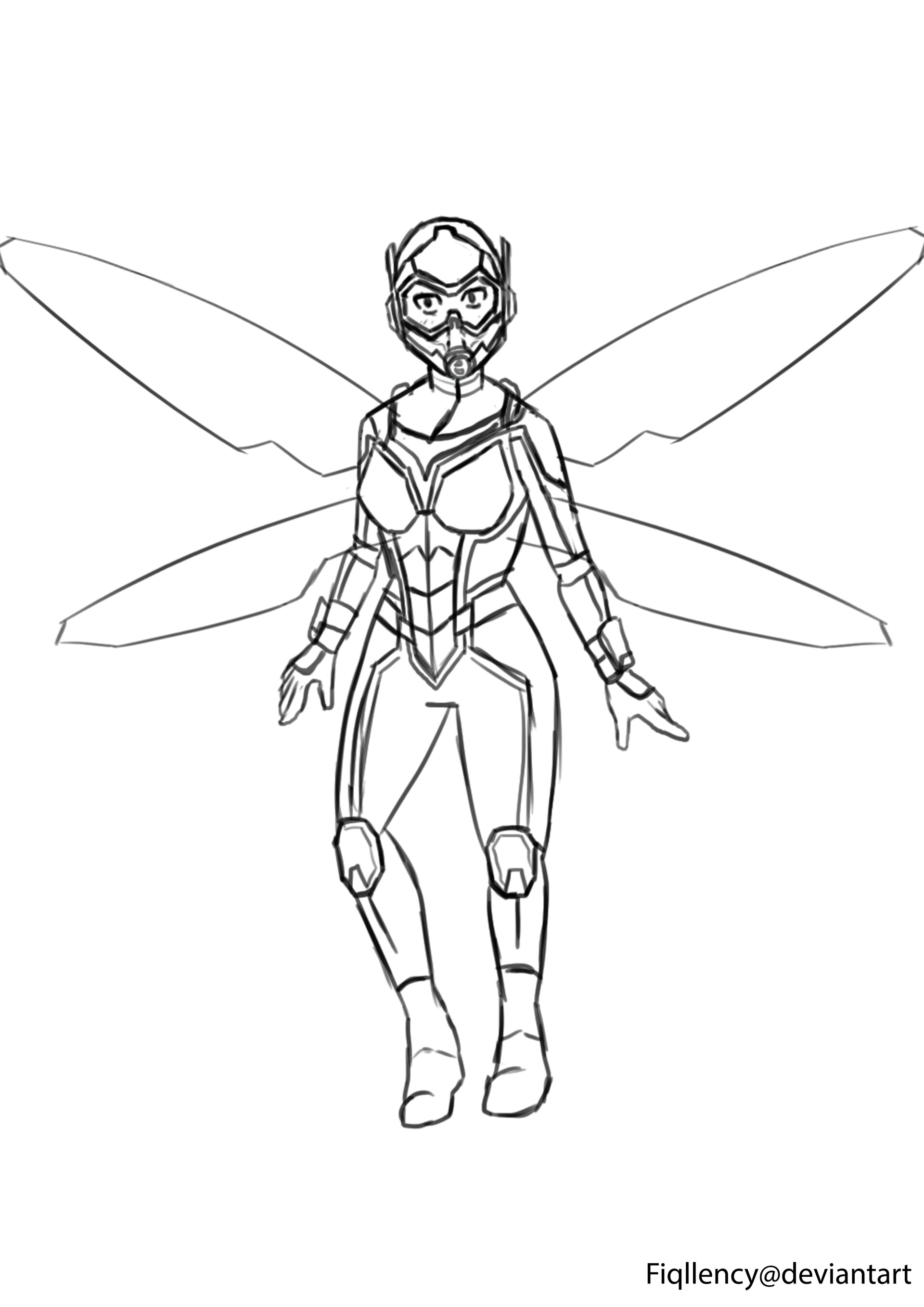 The Wasp Coloring Pages