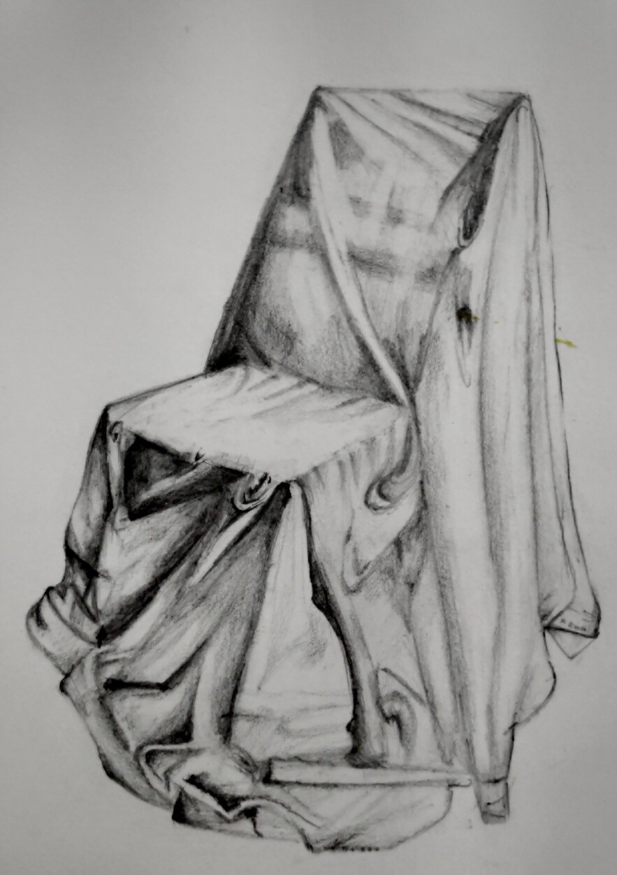 Cloth shop on chair