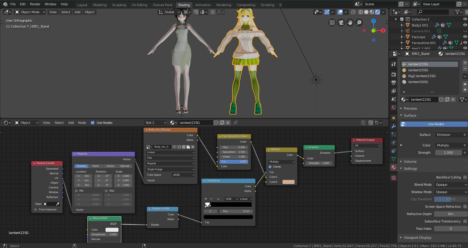 Artstation Blender Cartoon Styles Node Hui Tang