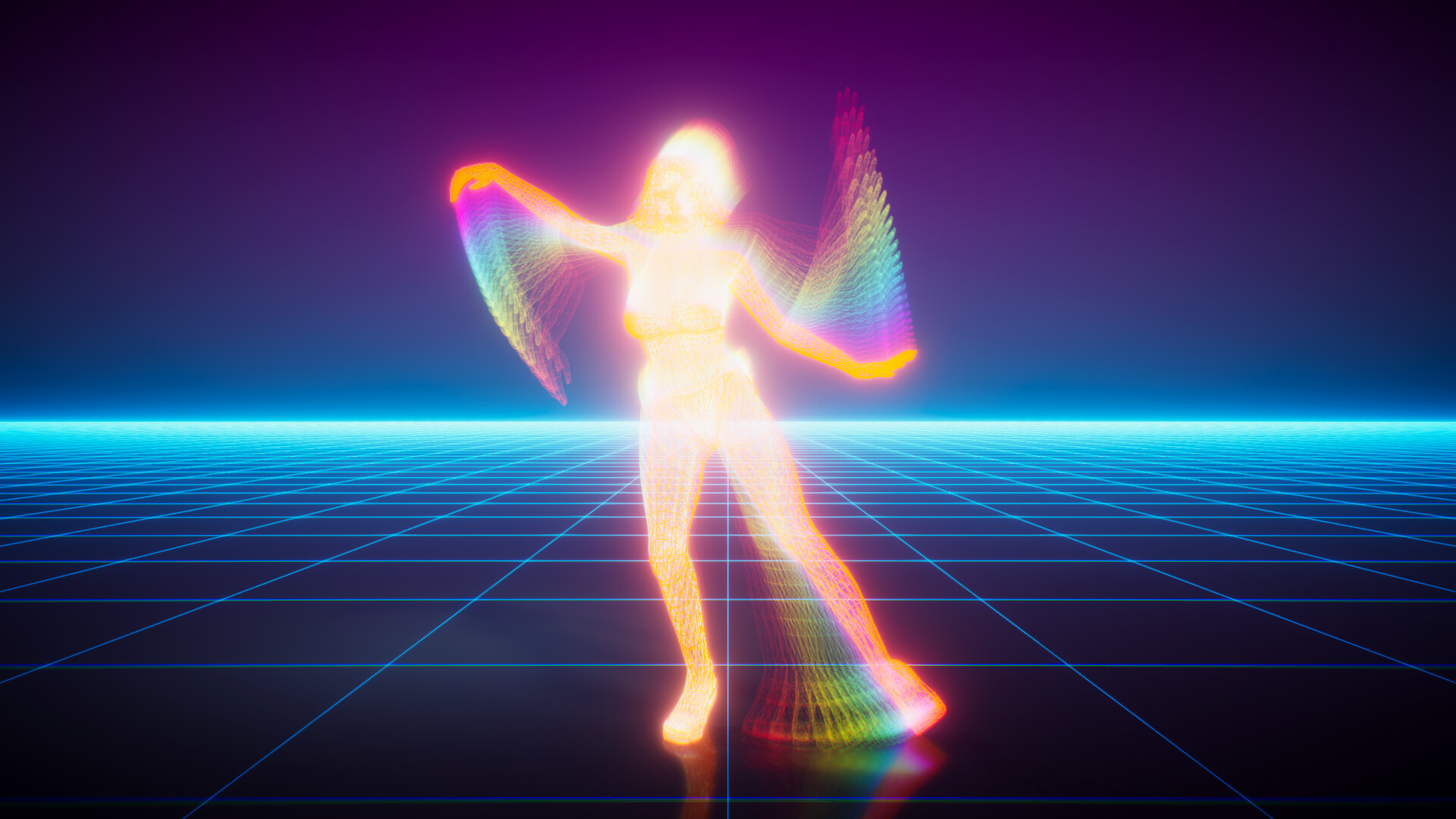 Artstation Real Time Effects Wireframe Animations Olli Sorjonen