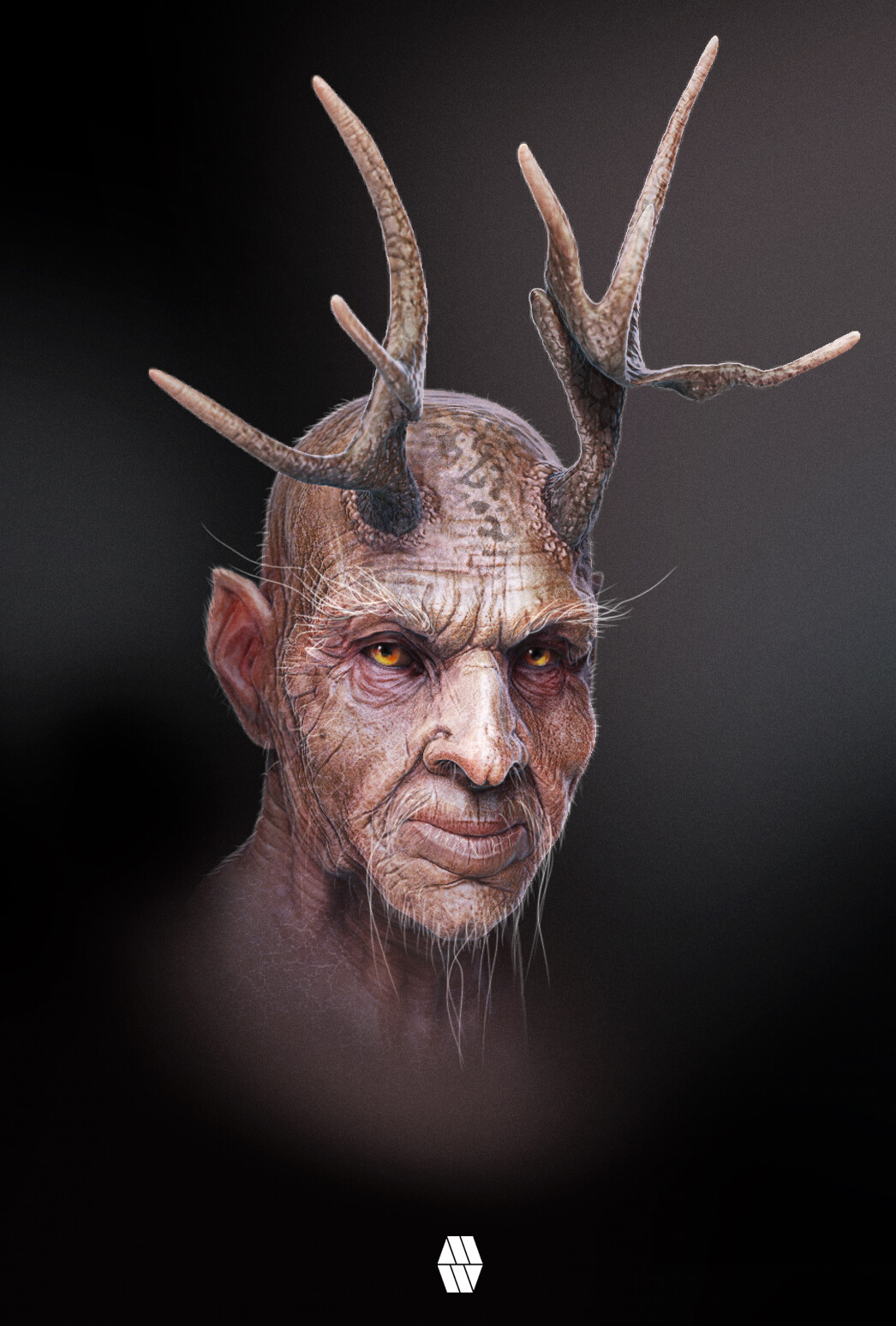 Old Demon Bust Concept 