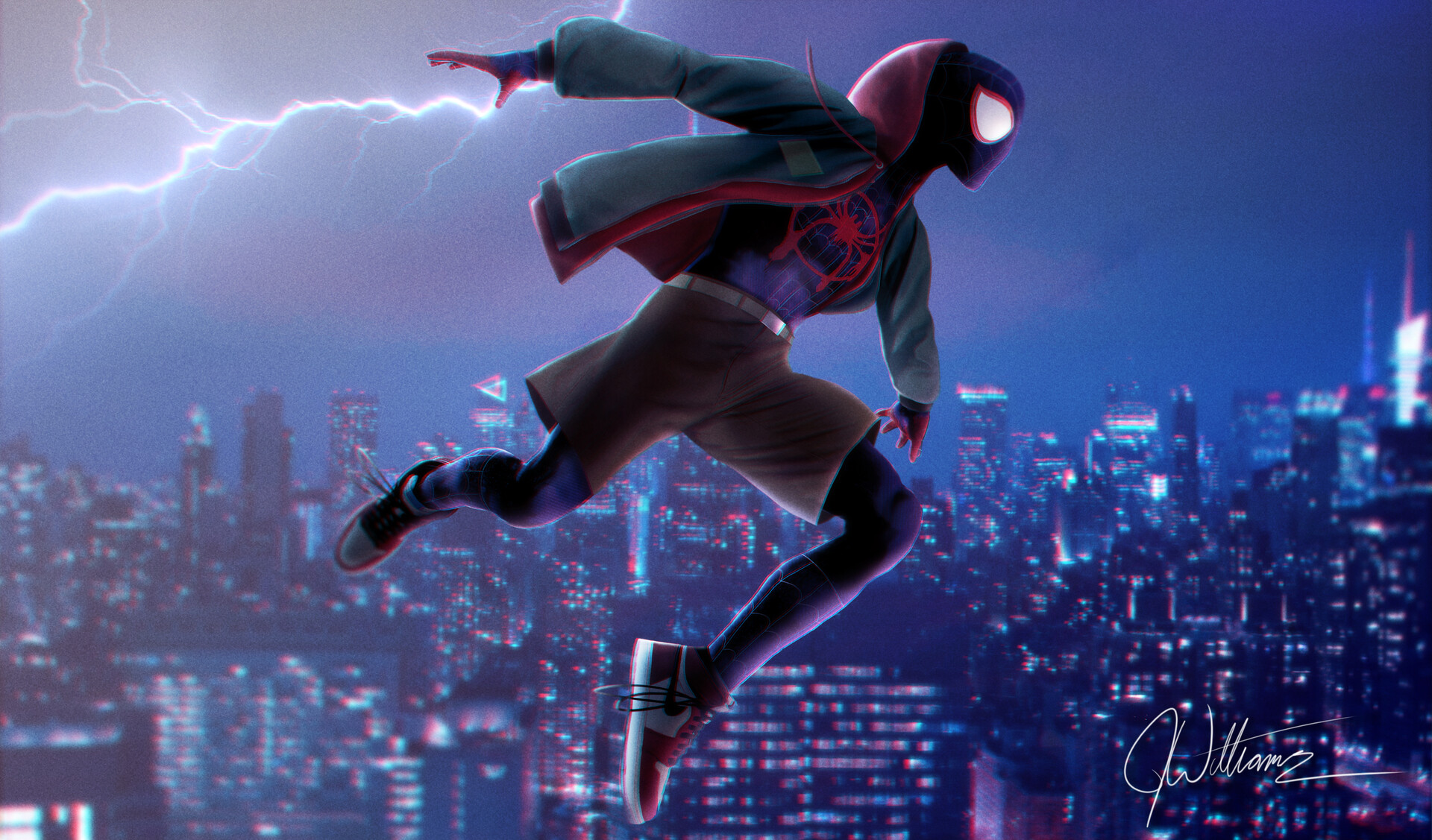 Watched "Into the Spider-Verse" for the first time a coup...