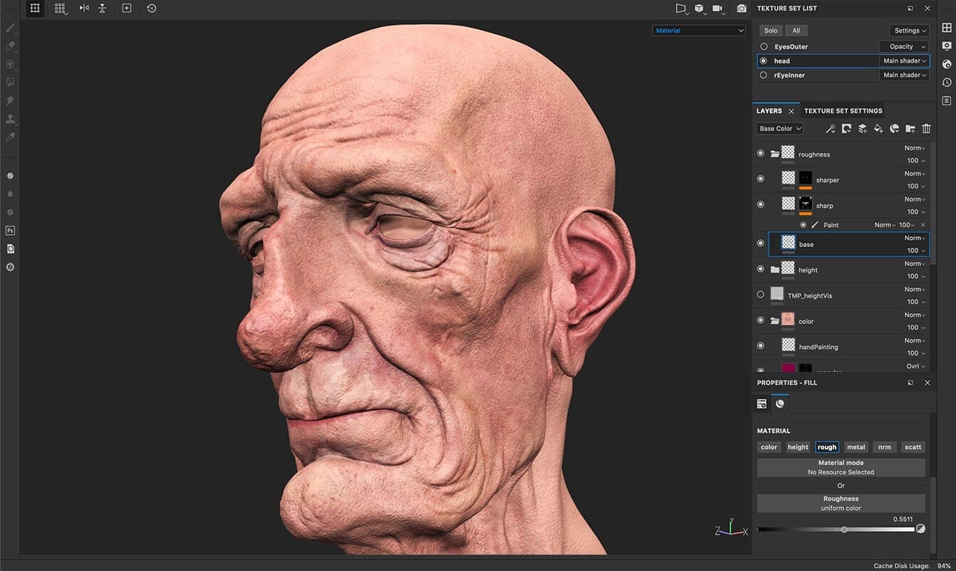 Как рисовать нормалями в substance painter