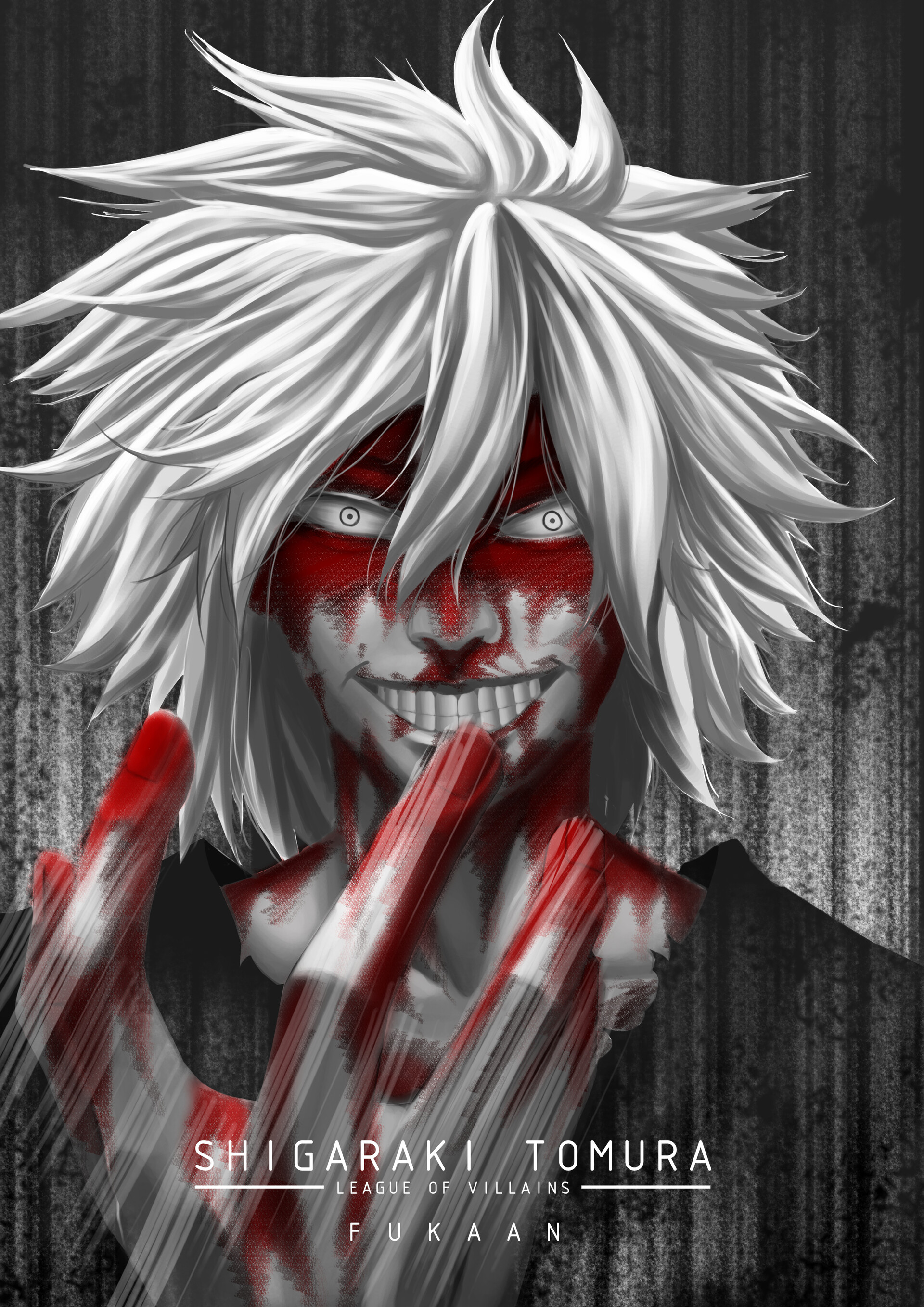 Artstation Liberated Shigaraki Tomura From Boku No Hero Academia